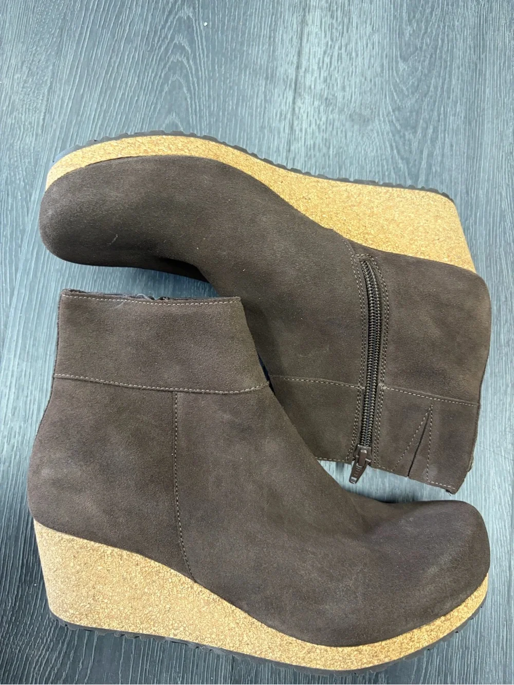 Birkenstock Papillo Ebba Women's Suede Leather Ankle Boot Sz Eu 41